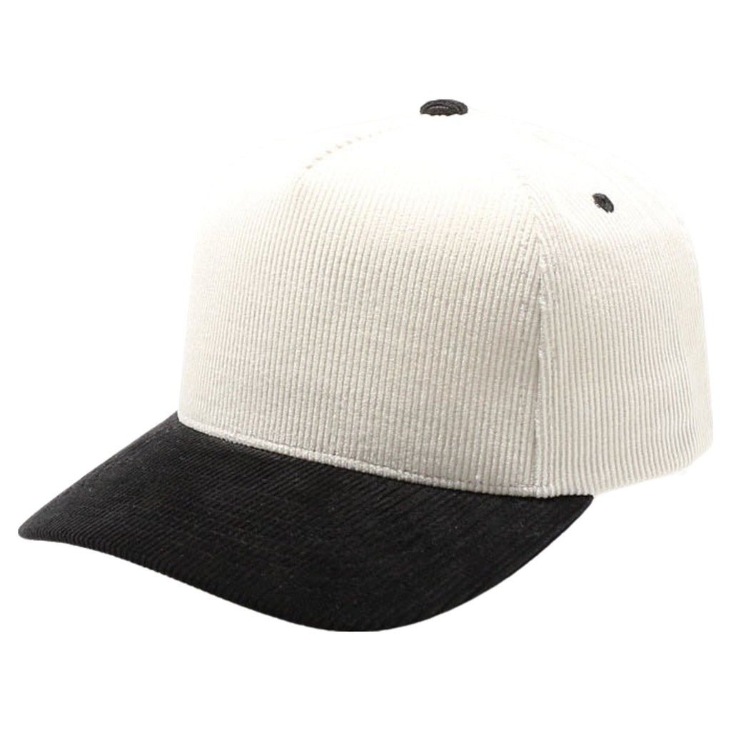 CDY10 5 Panel Two-Tone Cream Corduroy – CHOICE CAP, INC.