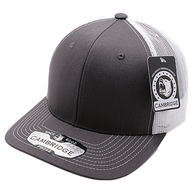 Charcoal/White Pitbull Cambridge Trucker Hat