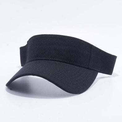 Pit Bull Blank Visor Hats Wholesale [Black]