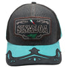 2323 Straw Hat Sinaloa [Black/Black]