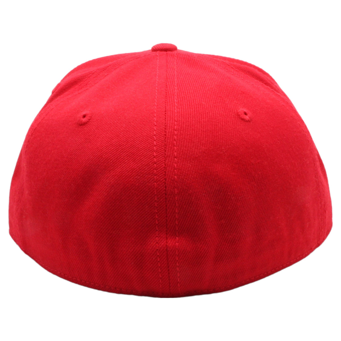 PB5000 TDC PitBull On-Field Wool Blend Flat Fitted Hats [Red