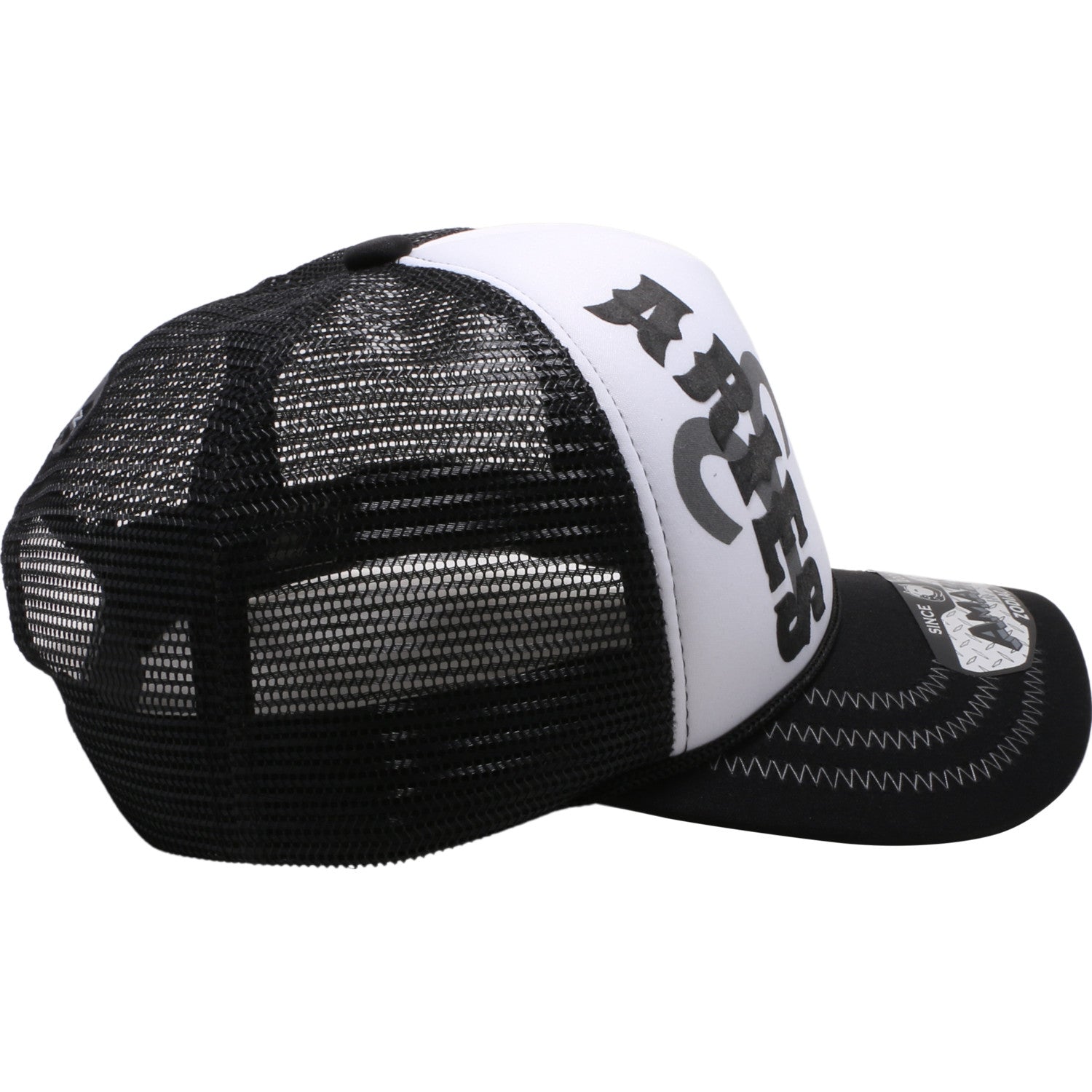 【予約販売品】 ZDAR01 AMAZE-IN [WHITE/BLACK TRUCKER SPONGE ARIES ZODIAC キャップ