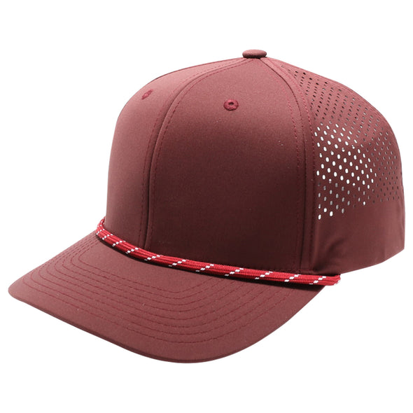 PB301 Pitbull Cambridge Hybrid Rope Perforated [Burgundy]