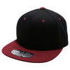 PB105T Pit Bull Cotton Two-Tone Snapback is the perfect addition to any outfit. The black crown and burgundy visor two-tone color combination makes a classic style statement.