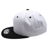 PB105T PitBull Cambridge Cotton Two-Tone Snapback [White/Black]