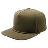 PB302 Pitbull Cambridge 5 Panel Hybrid Rope Snapback [Olive]