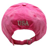 Pit Bull US Flag Hot Pink Acid Cotton Cap 4