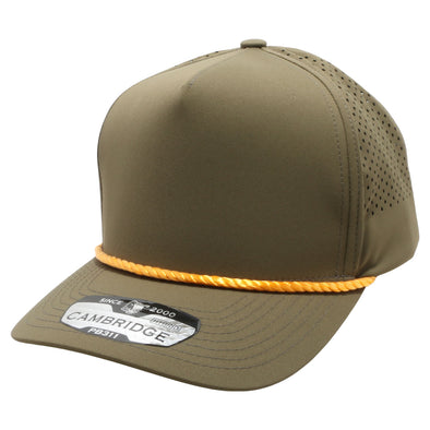 PB311 Five Panel High Frame Rope Perforated [Olive (Gold)]