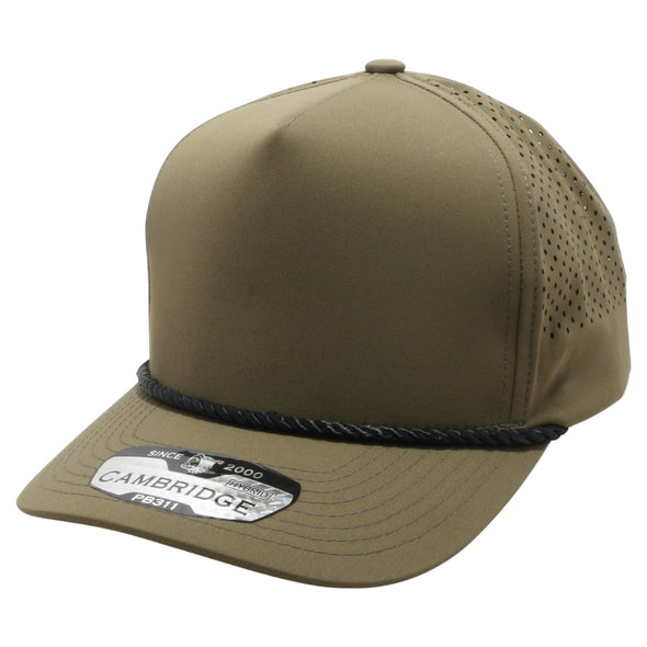 PB311 Five Panel High Frame Rope Perforated [Olive (Black)]