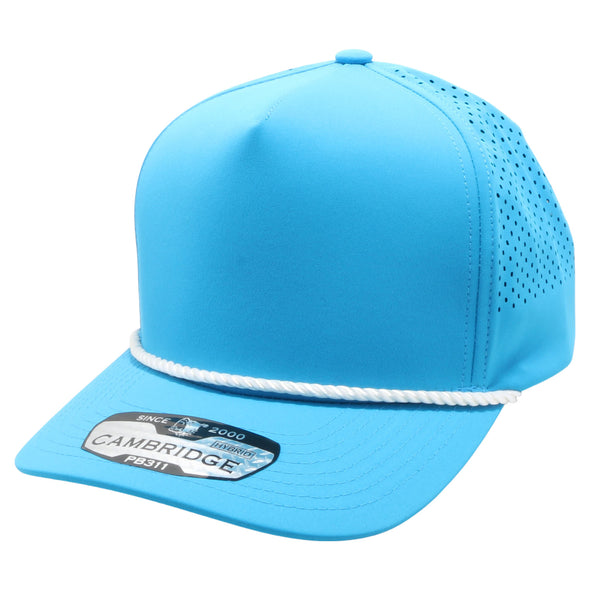 PB311 Five Panel High Frame Rope Perforated [Aqua (White)]