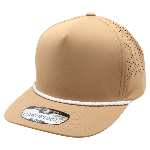 PB311 Five Panel High Frame Rope Perforated [Beige (White)]