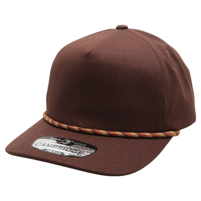 PB313 Five Panel Rope Unstructured [Brown]