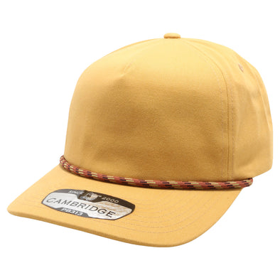 PB313 Five Panel Rope Unstructured [Mustard]