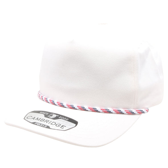 PB313 Five Panel Rope Unstructured [Cream]