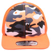 PB251 Pit Bull Cambridge Neon Camo Mesh Trucker [N.Orange Camo]