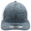 PB227 Pit Bull Cambridge Space Dyed Mesh Trucker Hats [Charcoal/White]