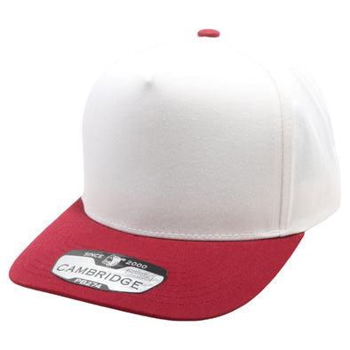 PB274 Pitbull Cambridge 5 Panel [White/Burgundy]