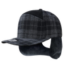 Plaid Camper Ear Flap [Gray/Black]