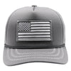 5013 Pitbull U.S. Flag Sponge Rope Trucker Hat [Charcoal]