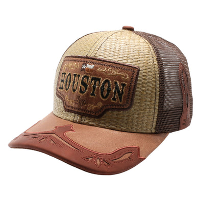 2323 Straw Hat Houston [Nature/Brown]