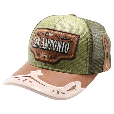 2323 Straw Hat San Antonio [Olive/Olive]