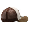 FD2 Pit Bull Amaze In Life Hot Dog Patch Trucker Hat[Stone/Brown/Olive]