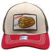 FD2 Pit Bull Amaze In Life Elotes Patch Trucker Hat[Stone/Brown/Wine]