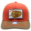 FD2 Pit Bull Amaze In Life Elotes Patch Trucker Hat[Orange/Khaki/D.Grey]