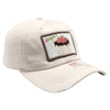 FD3 Pit Bull Amaze In Life Cake7 Patch Washed Cotton Hat[Stone]
