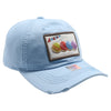 FD3 Pit Bull Amaze In Life Macaron Patch Washed Cotton Hat[Sky]