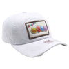 FD3 Pit Bull Amaze In Life Macaron Patch Washed Cotton Hat[White]