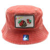 FD1 Pit Bull Amaze In Life Strawberry Patch Vintage Bucket[Coral]