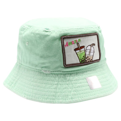 FD1 Pit Bull Amaze In Life Boba Patch Vintage Bucket [L.Green]