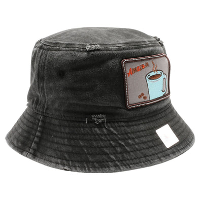 FD1 Pit Bull Amaze In Life Coffee Patch Vintage Bucket [PG.Black]