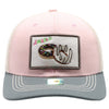 FD2 Pit Bull Amaze In Life Donut2 Patch Trucker Hat[L.Pink/Cream/Smoke]