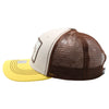 FD2 Pit Bull Amaze In Life Donut2 Patch Trucker Hat[Stone/Brown/Yellow]