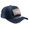 FD3 Pit Bull Amaze In Life Cake1 Patch Washed Cotton Hat[D.Denim]
