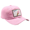 FD3 Pit Bull Amaze In Life Ice Cream3 Patch Washed Cotton Hat[L.Pink]