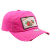 FD3 Pit Bull Amaze In Life Strawberry Patch Washed Cotton Hat[N.Pink]