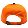 PB105 Flat Bill Tri Color Snapback [Navy/Orange]