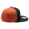 PB105 Flat Bill Tri Color Snapback [Black/B.Orange]