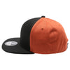 PB105 Flat Bill Tri Color Snapback [Black/B.Orange]