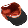 PB105 Flat Bill Tri Color Snapback [Black/B.Orange]