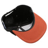 PB105 Flat Bill Tri Color Snapback [B.Orange/Black]