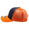 PB222 Pit Bull Cambridge Trucker Hat [Navy/Orange/Orange]