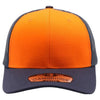 PB222 Pit Bull Cambridge Trucker Hat [Orange/Navy/Navy]