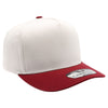 PB274 Pitbull Cambridge 5 Panel [White/Burgundy]