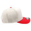 PB275 Pitbull Cambridge 5 Panel Meshback [White/Red]