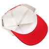 PB275 Pitbull Cambridge 5 Panel Meshback [White/Red]