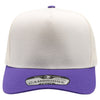 PB275 Pitbull Cambridge 5 Panel Meshback [White/Purple]